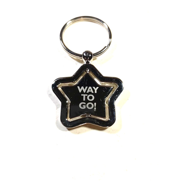 Pepsi Way To Go Spinner Star Silver Tone Advertising - Picture 5 of 5